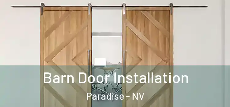 Barn Door Installation Paradise - NV