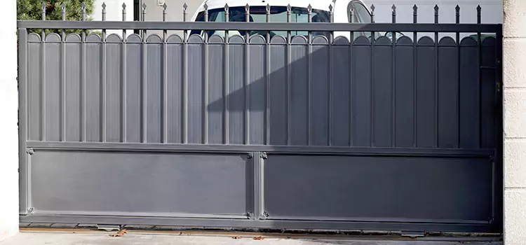 Metal Driveway Gate Installation Paradise