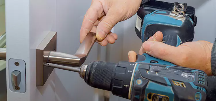 Security Door Lock Installation Paradise
