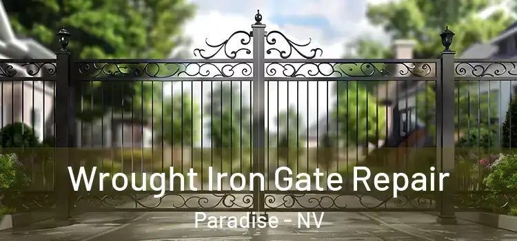  Wrought Iron Gate Repair Paradise - NV